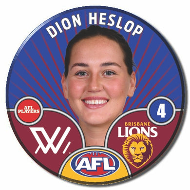AFLW S10 BRISBANE - HESLOP, Dion