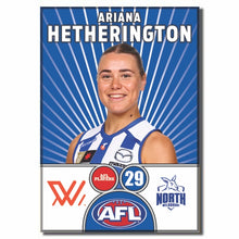 AFLW S10 NORTH MELBOURNE - HETHERINGTON, Ariana