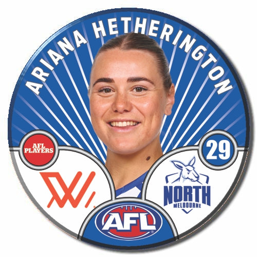 AFLW S10 NORTH MELBOURNE - HETHERINGTON, Ariana