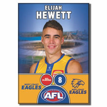 2025 AFL West Coast Eagles Football Club - HEWETT, Elijah