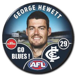 2025 AFL Carlton Football Club - HEWETT, George