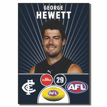AFL 2026 CARLTON Football Club - HEWETT, George