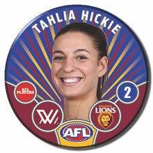 AFLW S11 BRISBANE - HICKIE, Tahlia