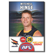 2025 AFL Adelaide Football Club - HINGE, Mitchell