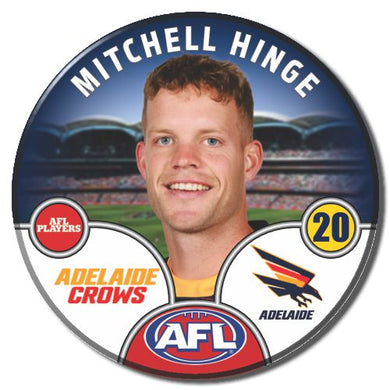 2025 AFL Adelaide Football Club - HINGE, Mitchell