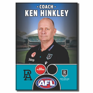 2025 AFL Port Adelaide Football Club - HINKLEY, Ken - COACH