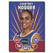 AFLW S11 BRISBANE - HODDER, Courtney