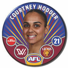 AFLW S11 BRISBANE - HODDER, Courtney