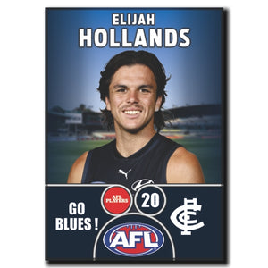 2025 AFL Carlton Football Club - HOLLANDS, Elijah