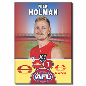 2025 AFL Gold Coast Suns Football Club - HOLMAN, Nick