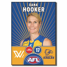 AFLW S10 WEST COAST EAGLES - HOOKER, Dana