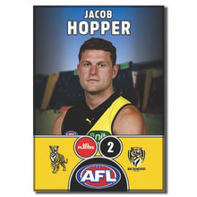 2025 AFL Richmond Football Club - HOPPER, Jacob