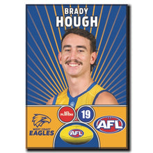 AFL 2026 WEST COAST EAGLES Football Club - HOUGH, Brady