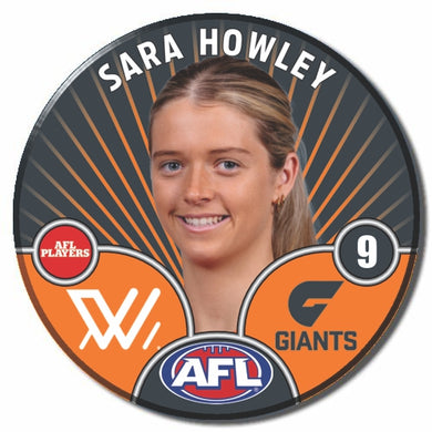 AFLW S10 GWS GIANTS - HOWLEY, Sara