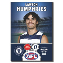2025 AFL Geelong Football Club - HUMPHRIES, Lawson
