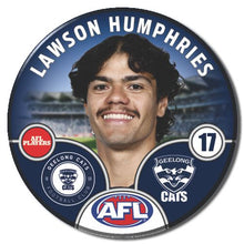 2025 AFL Geelong Football Club - HUMPHRIES, Lawson
