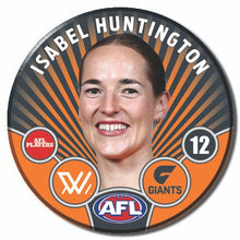 AFLW S11 GWS GIANTS - HUNTINGTON, Isabel