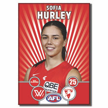 AFLW S11 SYDNEY SWANS - HURLEY, Sofia