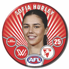 AFLW S11 SYDNEY SWANS - HURLEY, Sofia