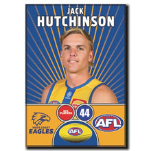 AFL 2026 WEST COAST EAGLES Football Club - HUTCHINSON, Jack