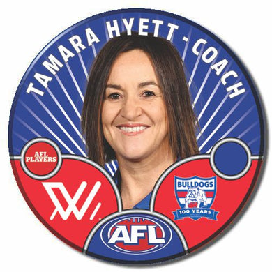 AFLW S10 WESTERN BULLDOGS - HYETT, Tamara - Coach