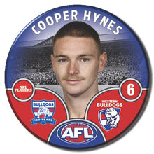 2025 AFL Western Bulldogs Football Club - HYNES, Cooper
