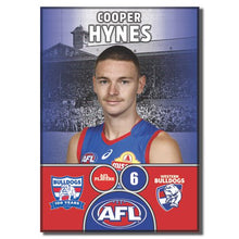 2025 AFL Western Bulldogs Football Club - HYNES, Cooper