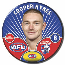 AFL 2026 WESTERN BULLDOGS Football Club - HYNES, Cooper