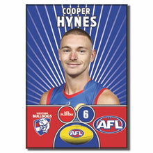 AFL 2026 WESTERN BULLDOGS Football Club - HYNES, Cooper