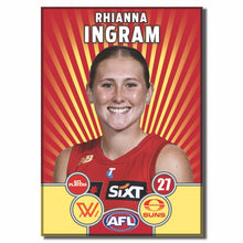 AFLW S11 GOLD COAST SUNS - INGRAM, Rhianna