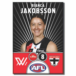 AFLW S10 ST KILDA - JAKOBSSON, Bianca