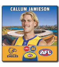 2024 AFL West Coast Eagles Football Club - JAMIESON, Callum