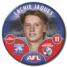 2025 AFL Western Bulldogs Football Club - JAQUES, Lachie
