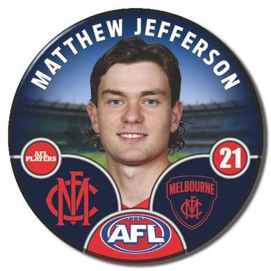 2025 AFL Melbourne Football Club - JEFFERSON, Matthew