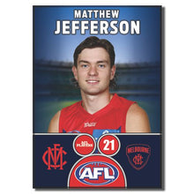 2025 AFL Melbourne Football Club - JEFFERSON, Matthew
