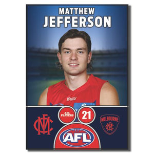 2025 AFL Melbourne Football Club - JEFFERSON, Matthew