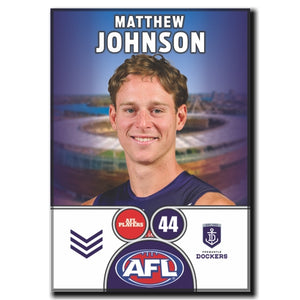 2025 AFL Fremantle Football Club - JOHNSON, Matthew