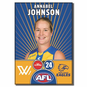 AFLW S10 WEST COAST EAGLES - JOHNSON, Annabel