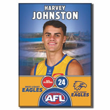 2025 AFL West Coast Eagles Football Club - JOHNSTON, Harvey