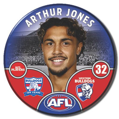 2025 AFL Western Bulldogs Football Club - JONES, Arthur