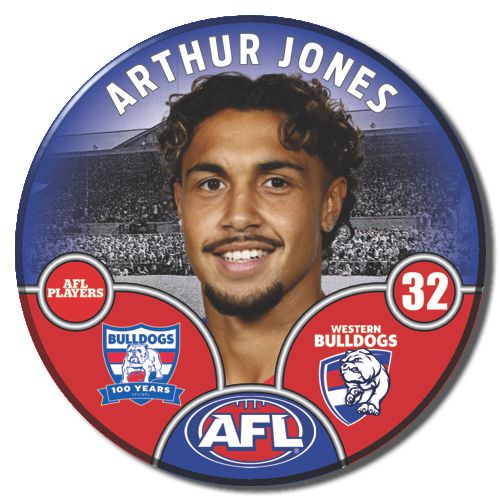 2025 AFL Western Bulldogs Football Club - JONES, Arthur
