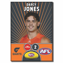 AFL 2026 GWS GIANTS Football Club - JONES, Darcy