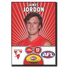 AFL 2026 SYDNEY SWANS Football Club - JORDON, James