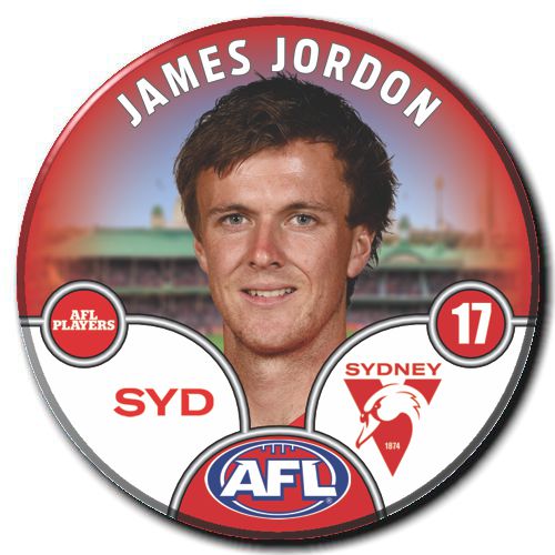 2025 AFL Sydney Swans Football Club - JORDAN, James
