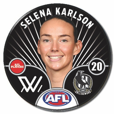 AFLW S10 COLLINGWOOD - KARLSON, Selena