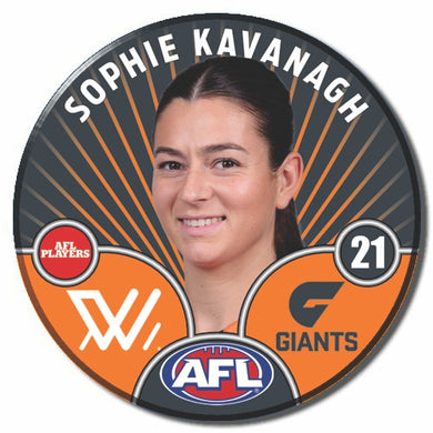 AFLW S10 GWS GIANTS - KAVANAGH, Sophie