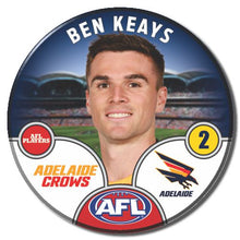 2025 AFL Adelaide Football Club - KEAYS, Ben