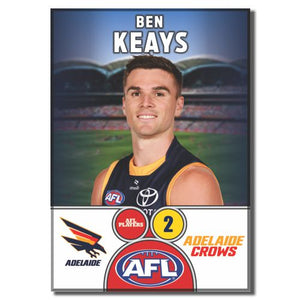 2025 AFL Adelaide Football Club - KEAYS, Ben