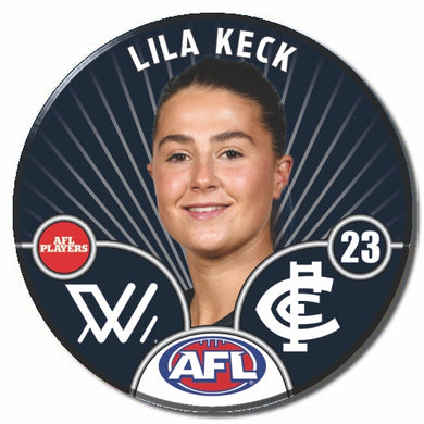 AFLW S10 CARLTON - KECK, Lila