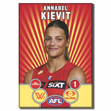 AFLW S11 GOLD COAST SUNS - KIEVIT, Annabel